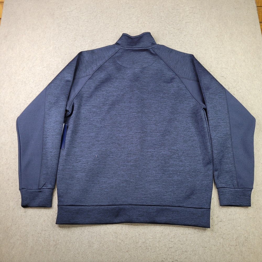 University of West Virginia G-III Full Zip Jacket Mens XL Blue Performance NEW - Picture 5 of 9